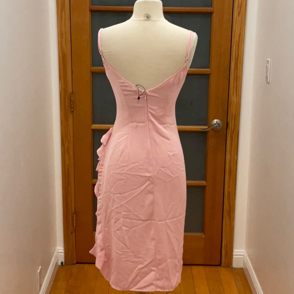 More To Come Natasha Ruffle Midi Dress, Size: XS - Picture 7 of 11